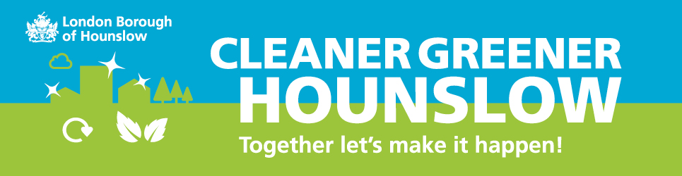 Cleaner Greener Hounslow campaign banner