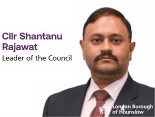 Cllr Shantanu Rajawat, leader of Hounslow Council
