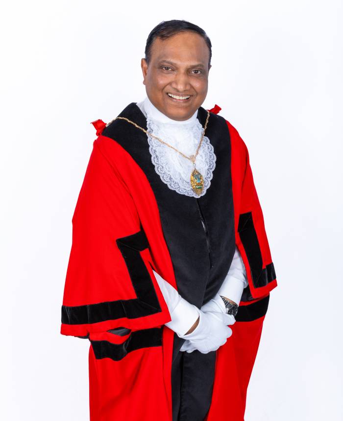 Portrait of deputy mayor, Junue Meah
