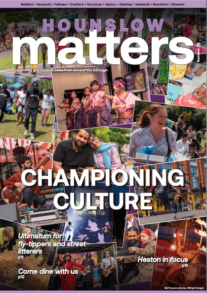 Cover image for Hounslow Matters Magazine from Summer 2025