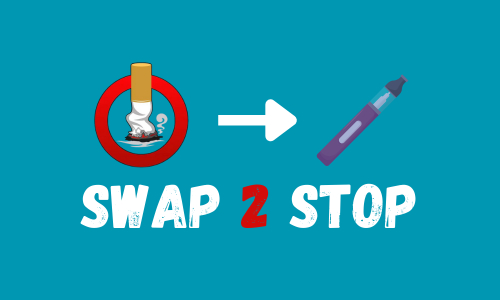 Swap to stop logo