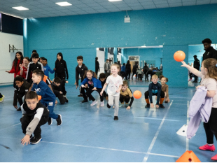 Children at HAF event