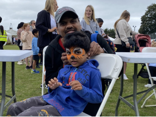 Family Facepainting at Family Hubs Fun Day