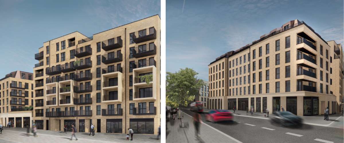 Buildings in Brentford