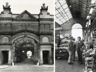 Brentford Fruit and vegetable market circa 1969