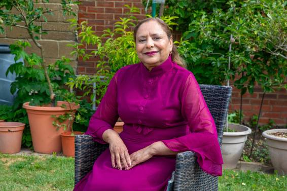 Shared Lives carer Mohinder Dev